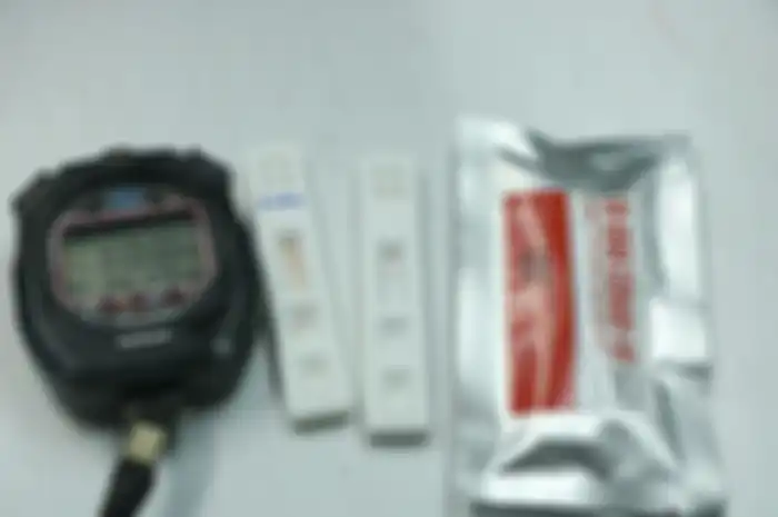 Inilah RI-GHA Covid19 buatan Prof. Mulyanto Kepala Laboraturium Hepatika Bumi Gora, Kota Mataram NTB, Desan RI-GHA Covid19 , sebuah alat rapid tes dengan desain simple dan harga murah Rp 75.000 per buah