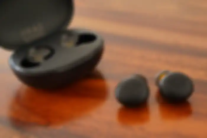 realme buds Q dan case charger