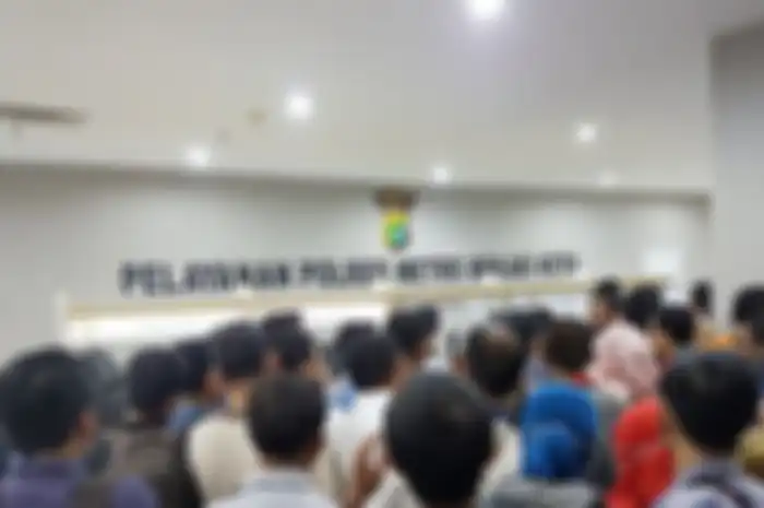Ilustrasi perpanjang SIM di Mal Pelayanan Publik Kota Bekasi sebelum pandemi corona.