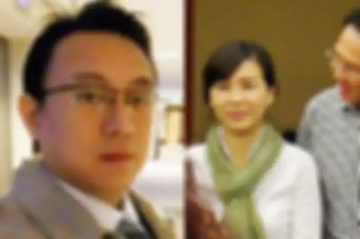 Ahok dan Veronica Tan, serta lelaki yang diduga selingkuhan Veronica Tan
