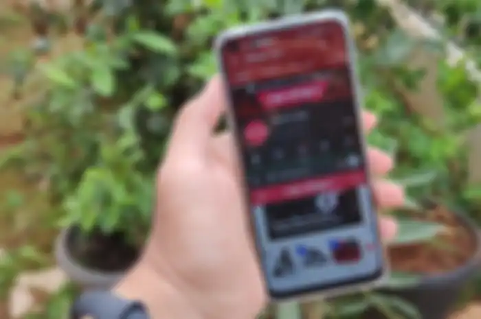 Tampilan Split screen di Oppo A92