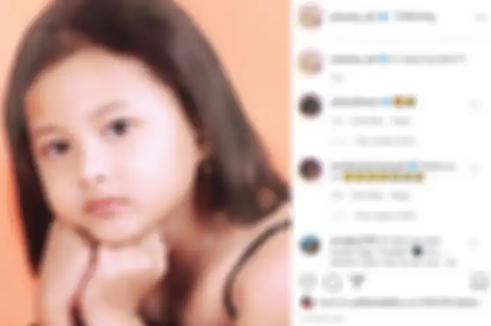 Potret Aurel Hermansyah ketika anak-anak