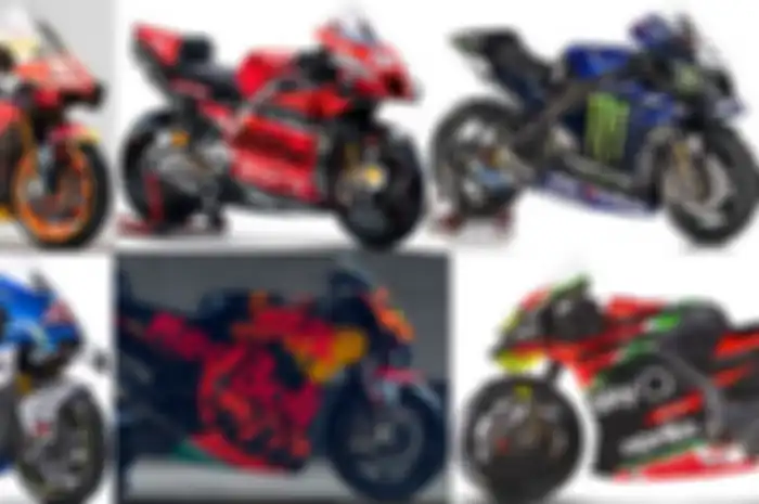 Nama Motor MotoGP 2020 punya keunikan dan ciri khas. Terdiri dari Honda, Yamaha dan Suzuki (Jepang); Ducati dan Aprilia (Italia) dan KTM (Austria). 