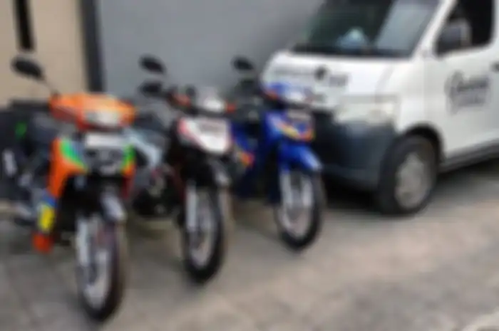 Gustole Garage dikenal jago restorasi Suzuki Satria 120R 