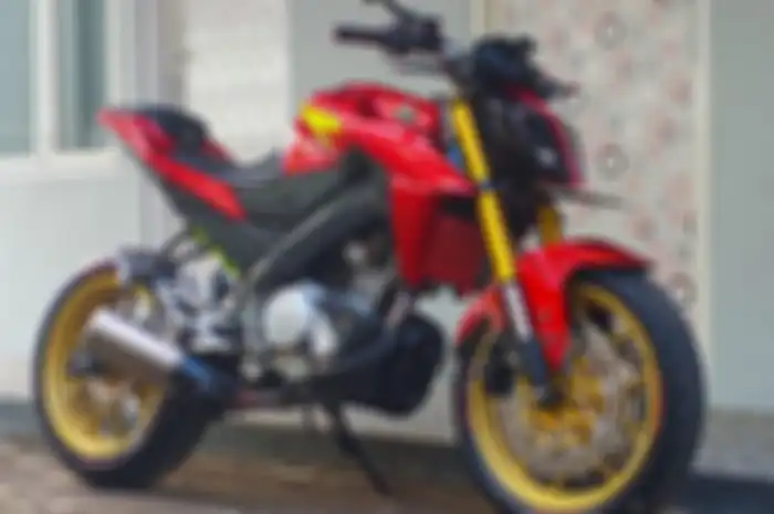 Modifikasi Yamaha V-ixion ala KTM Duke 390