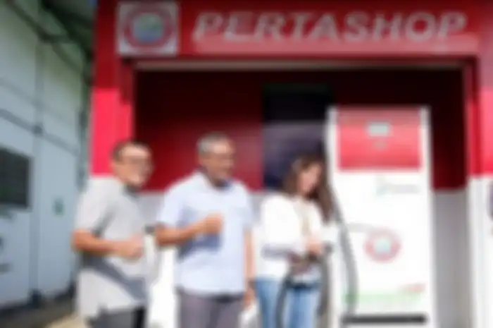Ilustrasi Pertashop. Harga bensin murah cuma di SPBU mini Pertamina, kini tambah banyak.