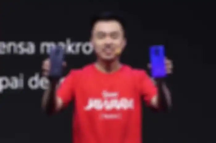 Alvin Tse, Country Director Xiaomi Indonesia saat memperkenalkan perangkat Redmi 9 pada hari Selasa (14/7).