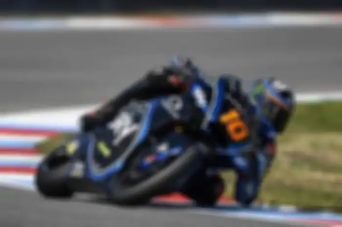 Hasil FP1 Moto2 Teruel 2020, Luca Marini tancap gas kejar tercepat, pembalap Indonesia Andi Gilang nyaris finish terakhir.