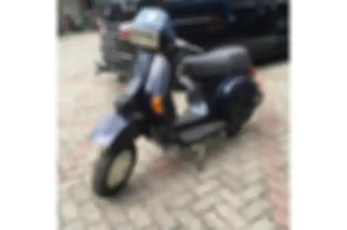 Vespa Excel 200 tahun 1988 dilelang untuk bantu korban banjir bandang Luwu Utara, Sulawesi Selatan