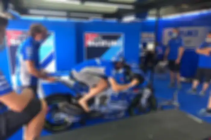 Tidak terlihat mengikuti sesi FP3 MotoGP Andalusia 2020 (25/7/2020), kemana pembalap Suzuki Ecstar, Alex Rins?