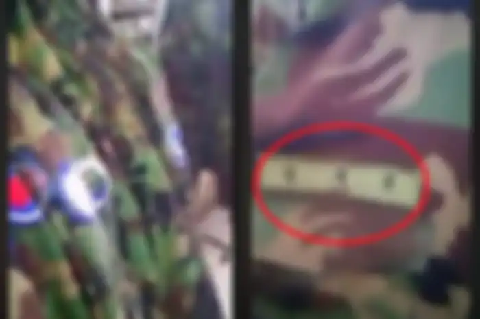Viral seragam tentara China di Kelapa Gading