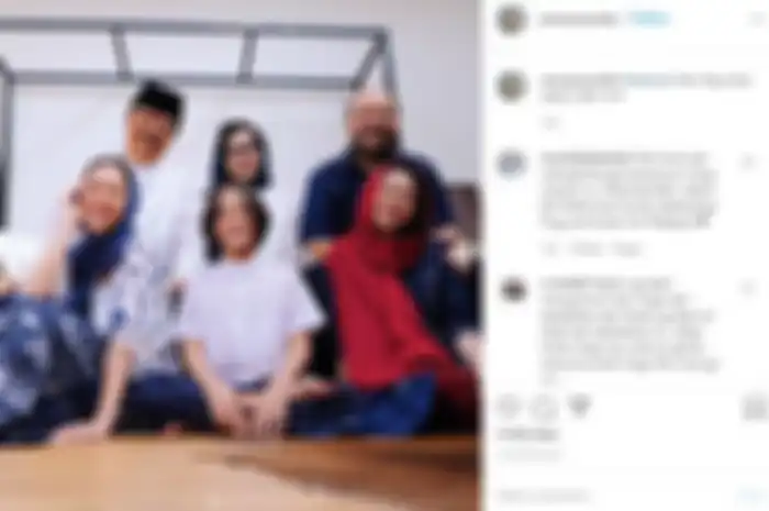 Potret wajah BCL yang kembali ceria.