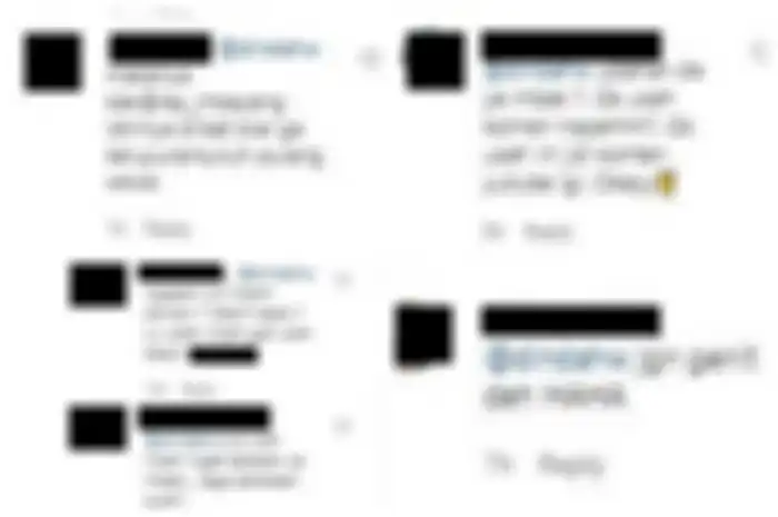 Komentar-komentar netizen di kolom komentar akun Instagram Rizky Billar