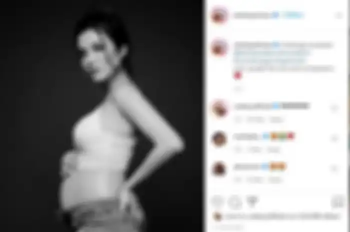 Potret cantik Chelsea Olivia saat hamil.