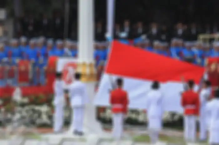 Upacara kemerdekaan HUT RI