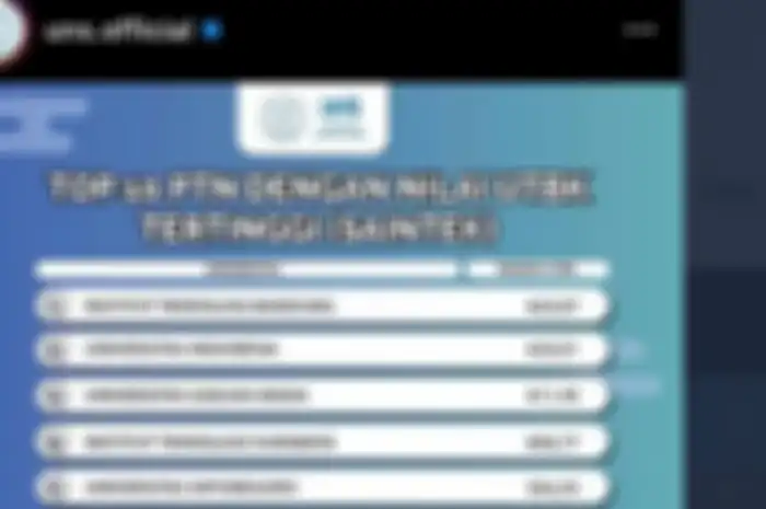 Tangkapan layar dari warganet di twitter yang mendapatkan postingan instagram UNS salah sebut ITS sebagai Institut Teknologi Surabaya dan mendadak Viral.