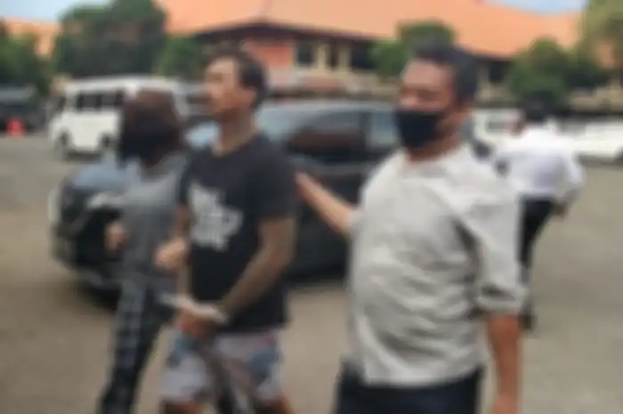 Jerinx SID menuju Rutan Polda Bali, Rabu (12/8/2020).