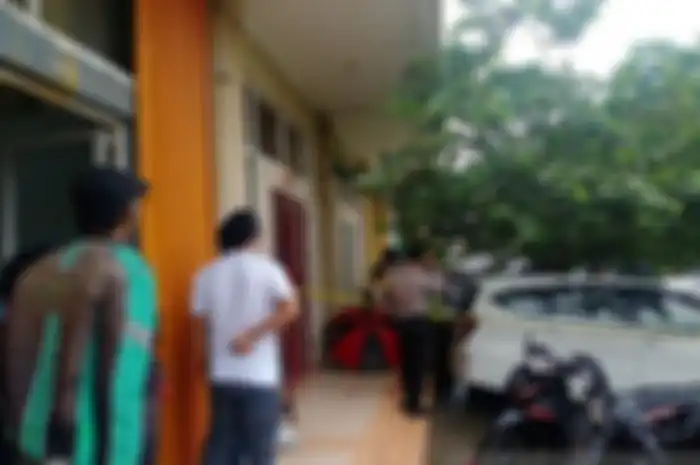 Lokasi penembakan bos pelayaran di Ruko Royal Gading Square, Pegangsaan Dua, Kelapa Gading, Jakarta Utara, Kamis (13/8/2020). 