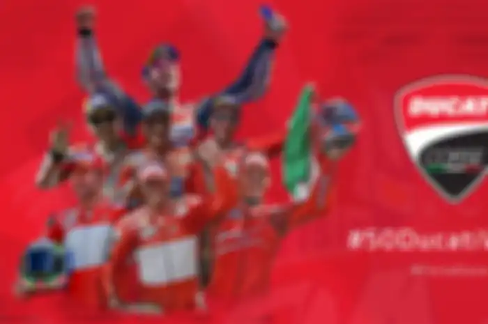 Ducati cetak rekor 50 kali menang di MotoGP 4-Tak rentang 2003-2020 lewat 7 pembalap berbeda. Siapa pembalap penyumbang menang buat Ducati terbanyak?