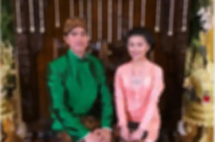 Felicia dan Kaesang di pernikahan Gibran