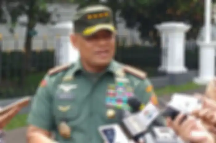 Panglima TNI Jenderal Gatot Nurmantyo di Istana Bogor, Selasa (5/12/2017).