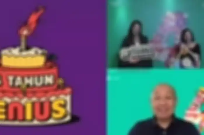 Perayaan ulang tahun Jenius ke 4.