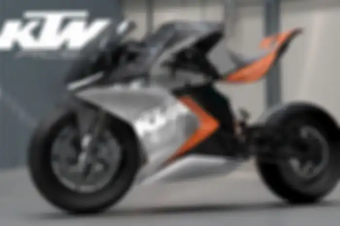 Rendering Motor Listrik KTM Berbasis RC8 