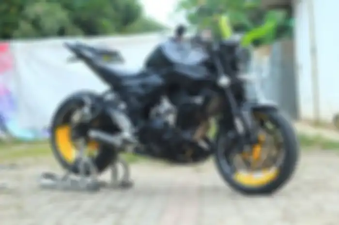 Yamaha MT-25 makin berotot berkat comot konsep 2 moge.