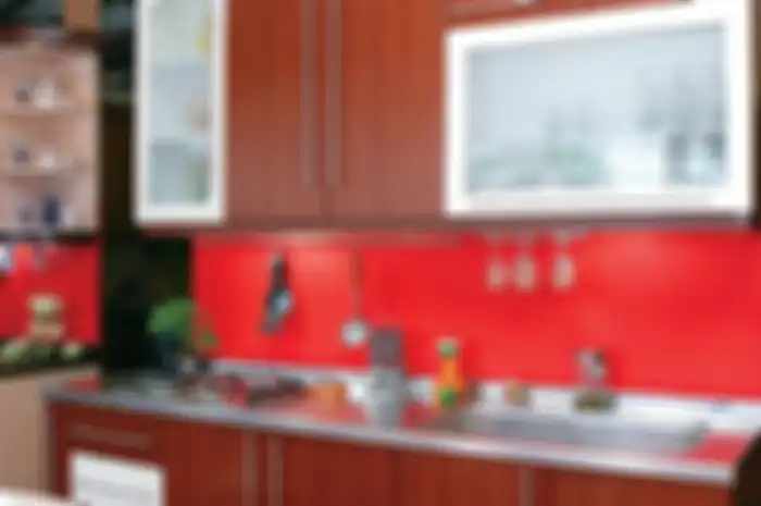 Ilustrasi kitchen set.