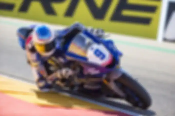 Pembalap Indonesia di WorldSSP 2020, Galang Hendra Pratama, catat waktu tercepat ke-17 di Superpole WorldSSP Teruel dengan waktu 1:55,247