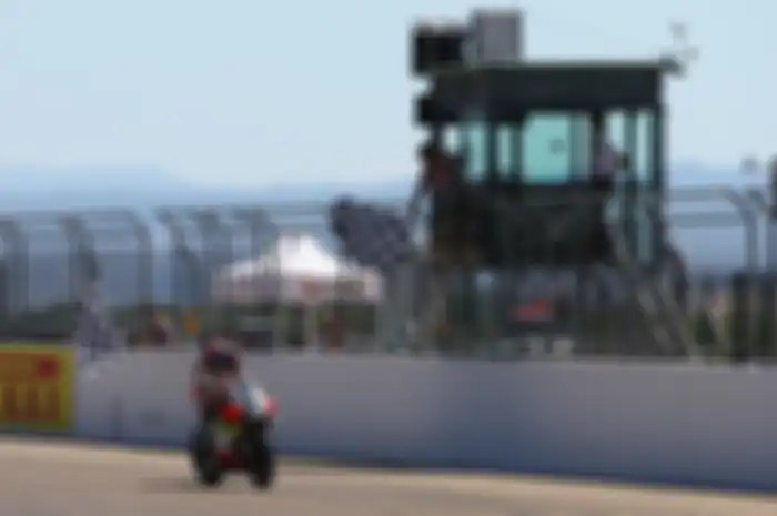 Sejarah demam MotoGP nular ke WSBK, Michael Ruben Rinaldi cetak sejarah jadi pembalap non-pabrikan pertama tahun ini yang bisa meraih podium tertinggi di race 1 WSBK Teruel di sirkuit Aragon, (5/9/2020)