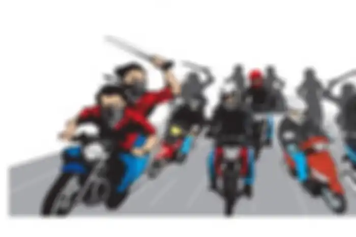 Geger! 20 orang diduga geng motor berulah, 2 pemuda jadi korban seorang tewas seketika.