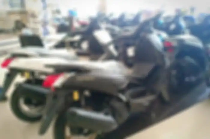 16 unit Yamaha NMAX bisa dibeli dari uang koin logam Rp 500 gambar melati.