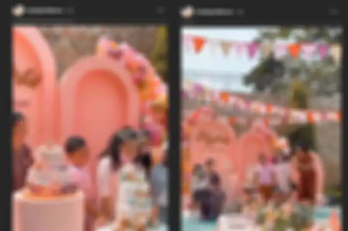 Pesta ulang tahun Amora, putri Krisdayanti dan Raul Lemos