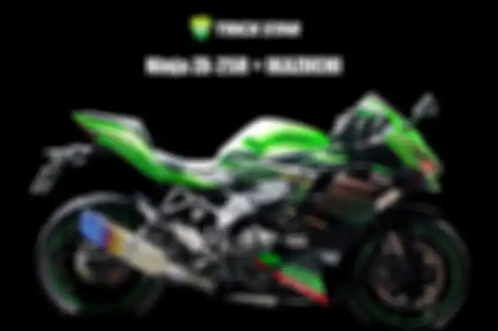 Knalpot Kawasaki Ninja ZX 25R dari Trick Star