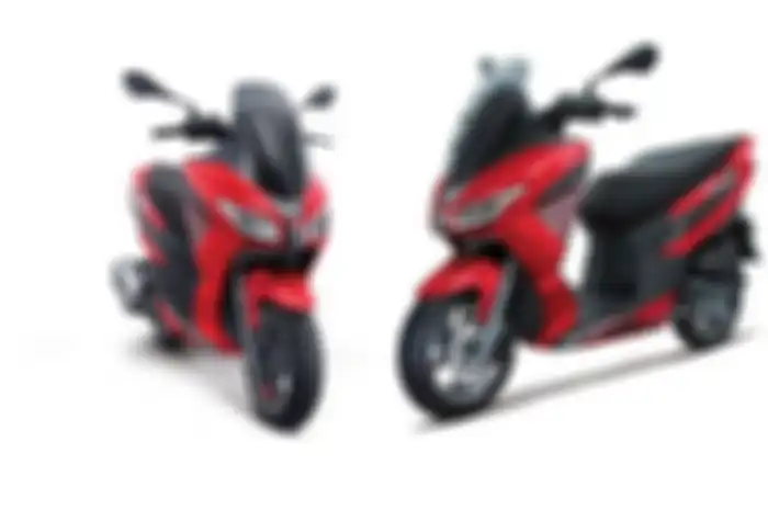 Aprilia SXR 160 warna merah