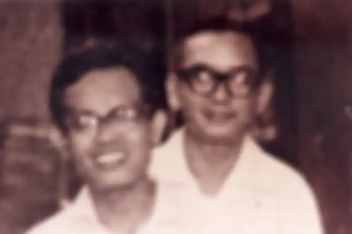 Begini foto lawas PK Ojong dan Jakob Oetama