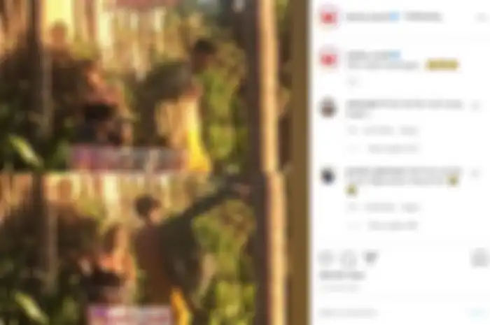 Richard Kyle dan Jessica Iskandar tertangkap kamera sedang berduaan di semak-semak.