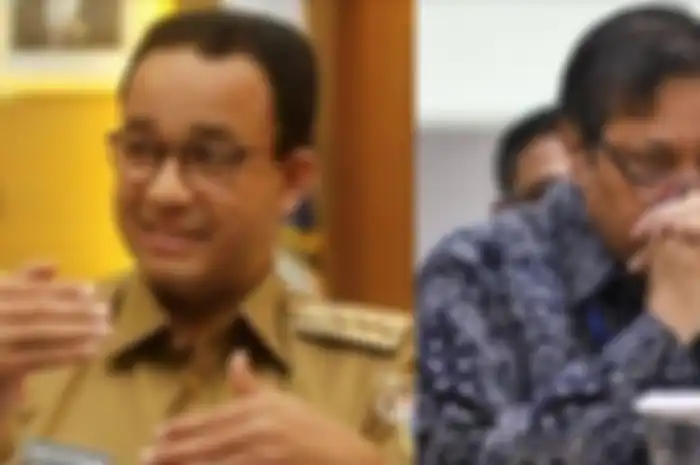 Menko Perekonomian, Airlangga Hartarto menyalahkan Anies Baswedan atas penurunan indeks saham usai memperketat PSBB.