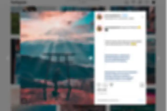 Tangkapan layar foto instagram Kevin Pramudya yang menang lomba Adobe.
