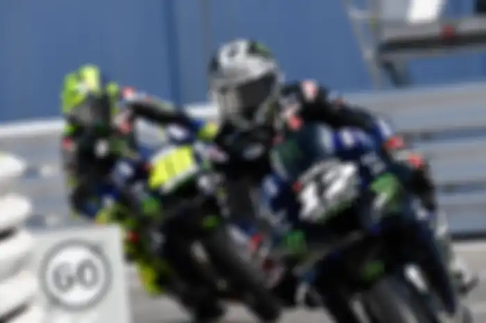 Kutukan dari tahun 2011 masih terjadi di MotoGP San Marino 2020, pembalap Monster Energy Yamaha, Maverick Vinales menjadi korbannya.