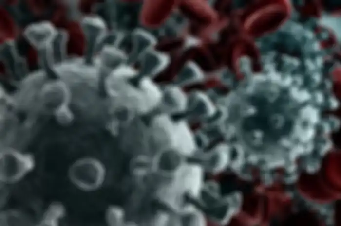 Ilustrasi virus corona