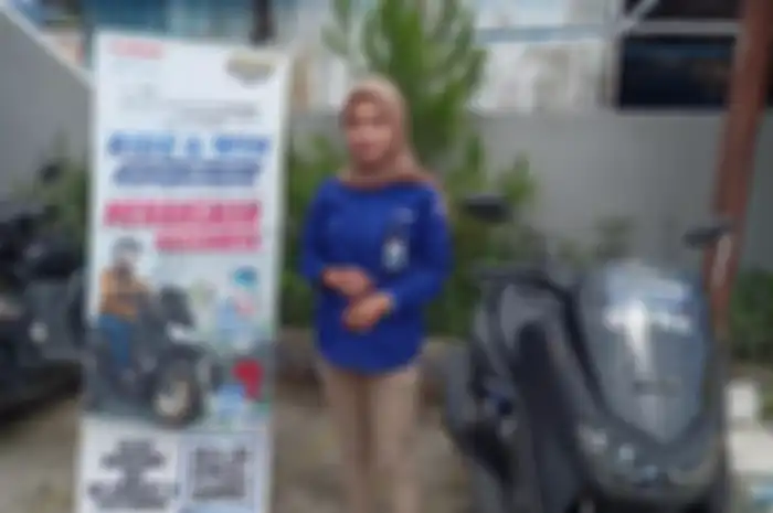 Smartphone Samsung S10E buat konsumen yang beruntung setelah lakukan test ride Yamaha ALL NEW NMAX 155 Connected/ABS