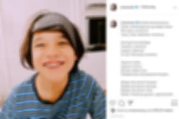  Puisi sekaligus pesan haru BCL untuk Noah Sinclair