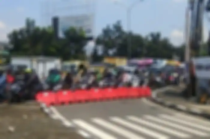 Ilustrasi buka tutup jalan di Bandung