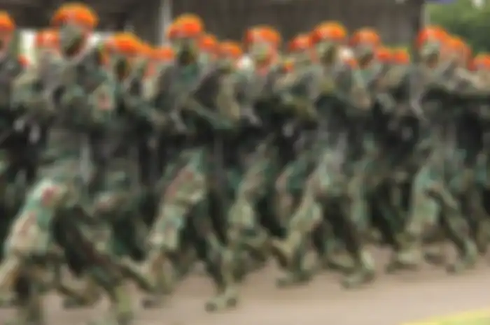 Ilustrasi Prajurit Paskhas TNI AU.