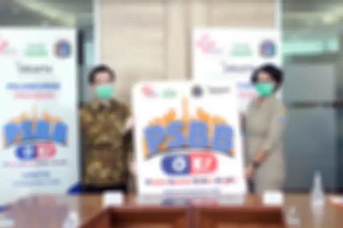 Peluncuran program PSBB OK! yang dilakukan Good Doctor dan Pemprov DKI Jakarta.