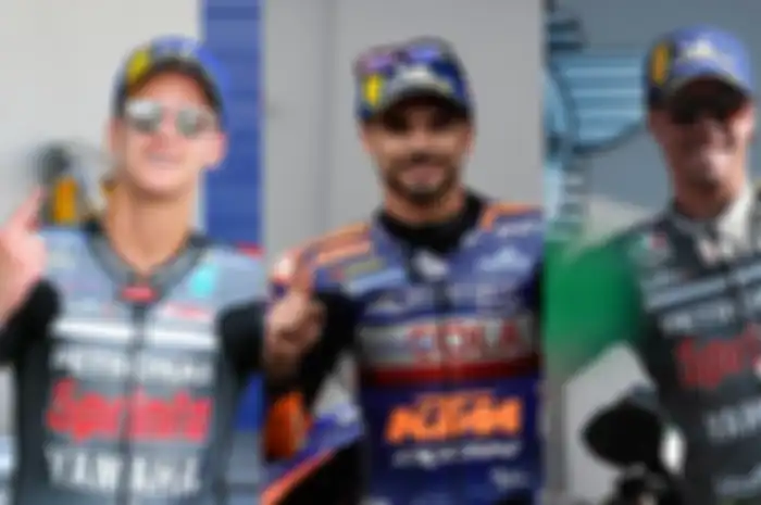 Fabio Quartararo, Miguel Oliveira dan Franco Morbidelli bikin pembalap tim pabrikan kalah jumlah kemenangan di paruh musim MotoGP 2020