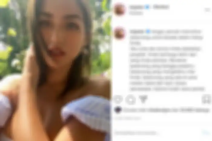 Curhatan Jessica Iskandar di media sosial.