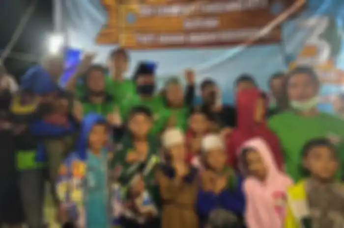 Rayakan hari jadinya yang ke-3, komunitas motor GSX Community Nusantara (GCN) Tangerang Kota berbagi dengan adik asuh.